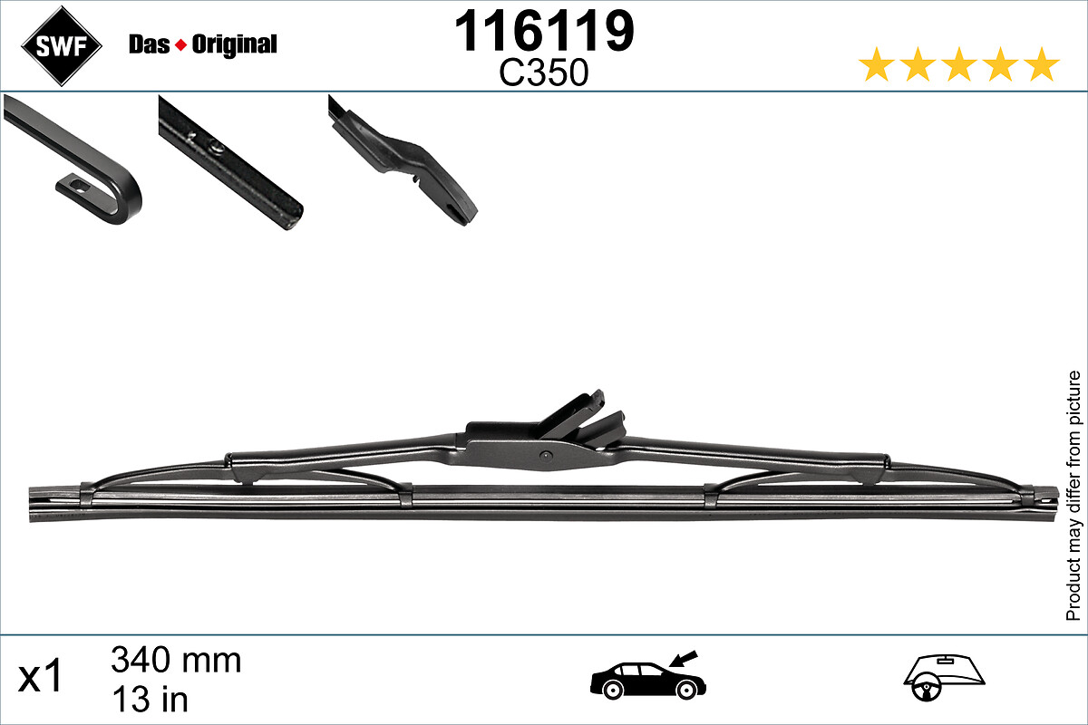 Wiper Blade - 116119 SWF
